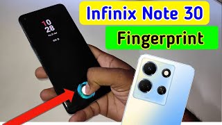 Infinix note 30 display fingerprint setting/Infinix note 30 fingerprint screen lock/fingerprint screenshot 5