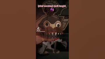chef monkey killed tiff!! #darkdeception #makeship #chuky #chefmonkeyplush #monstersandmortals