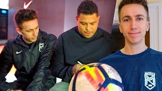 SURPRISE HOME VISIT WITH RONALDO FOOTBALL!