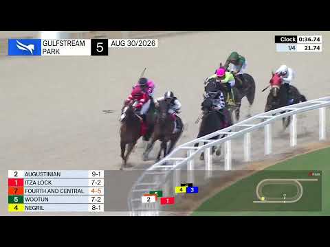 Gulfstream Park August 30, 2026 Race 5