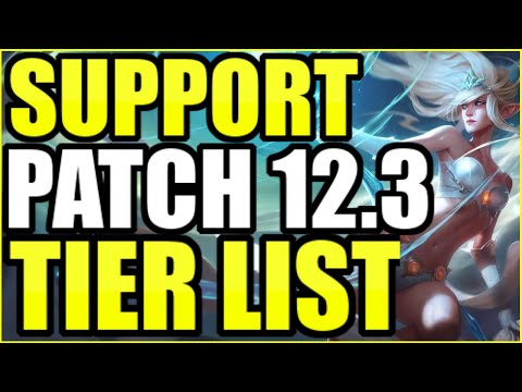 パッチ12.3のサポートとしてプレイするのに最適なチャンピオン！
