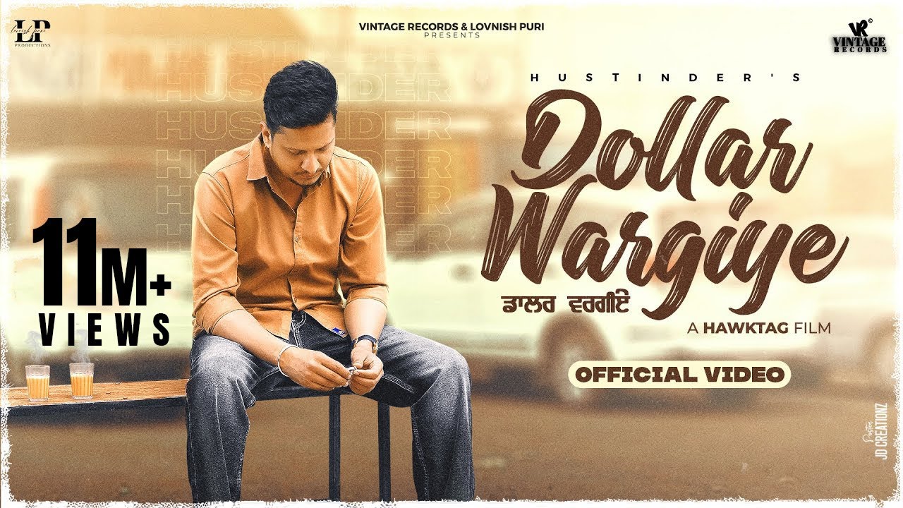 Dollar Wargiye Official Video Hustinder  Black Virus  Vintage Records   Punjabi Song 2023