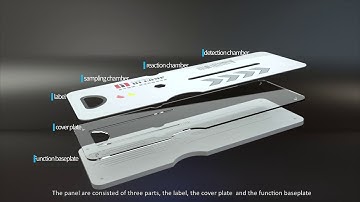 Self-driven immunofluorescent microfluidic system