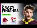 Crazy NRL Finishes | Brisbane Broncos v Newcastle Knights | NYC U20s Quarter Final, 2017