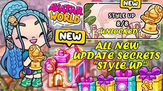 NEW UPDATE SECRETS YOU MISSED 😱8/8 "STYLE UP" In Avatar World | ALL HIDDEN SECRETS!!!