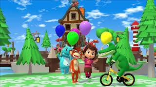 Balonku 🎈💚🎈 Lagu Anak Indonesia Balita