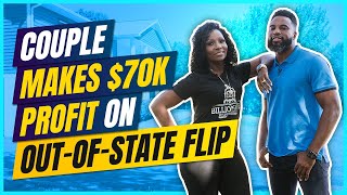$70K Profit on Out of State House Flip! - Flipping Houses Long Distance - Numbers and Takeaways