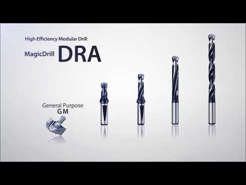 High Efficiency Modular Drill DRA