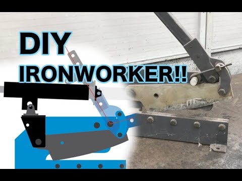 Diy Poor Mans Ironworker Part 1 You - Diy Metal Shear Brake Diy Poor Mans Ironworker Part 1 You - Diy Metal Shear Brake