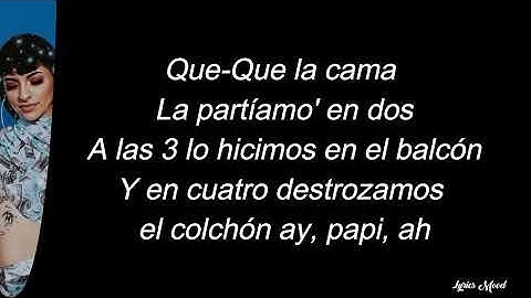 Mesita, Cazzu - MODO ANIMAL LETRA