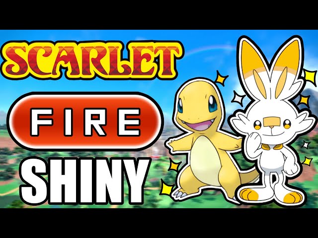 Melhores locais para encontrar Pokémon Shiny Fire-Type em Scarlet