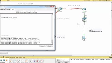 Cisco Packet Tracer - VLSM com roteamento estático