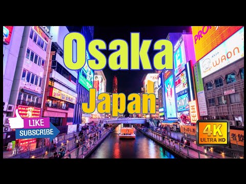 Japan Osaka Dōtombori Japan Youtube