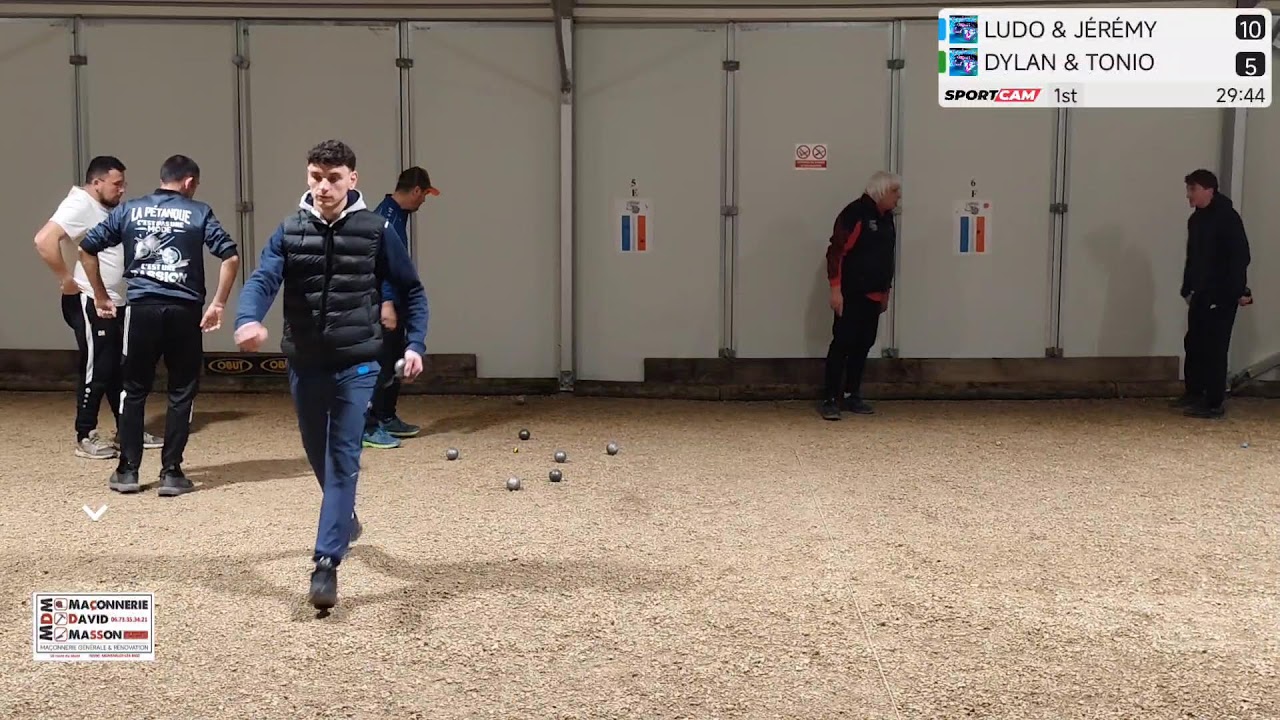 Handipetanque vs Handipetanque