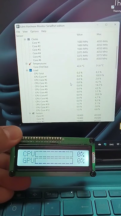Arduino PC Monitor - YouTube