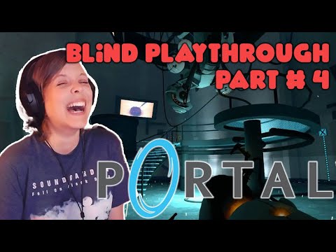 Non Gamer Plays 'Portal' - Facing GLaDOS! - Part 4 | Blind Playthrough | First Time Playing |