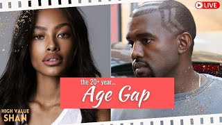 Kanye West, 44 + Vinetria, 22 = The 20+ year Age Gap That Older Women Hate 🤷🏾‍♂️ • High Value SHAN Content