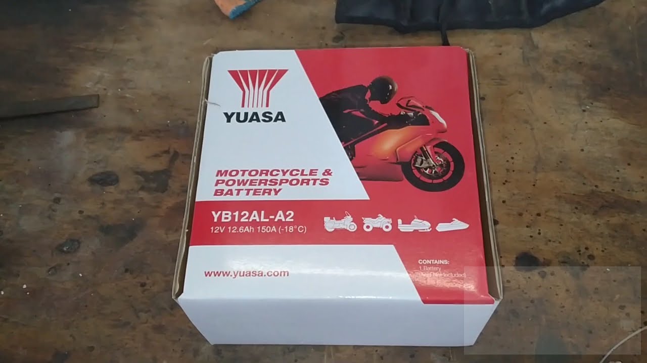 バイク用バッテリー YB12AL-A2 開放型 台湾ユアサ YUASA 正規代理店・保証書付き バイクバッテリー＋ YB12AL-A2 YB12AL-A  FB12AL-A GM12AZ-3A-2 GM12AZ-3A-1互換 (満充電済)