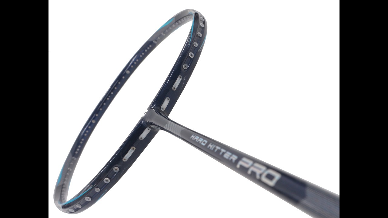 Hardball Rackets Apacs Hard Hitter Pro Navy Blue Badminton Racket. Available at ...