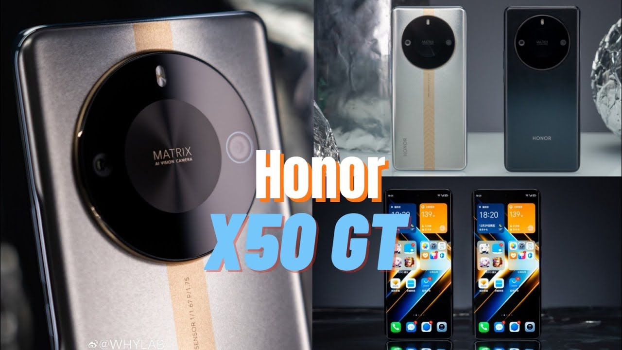 Honor X50 GT - LIVE HANDS ON! - YouTube