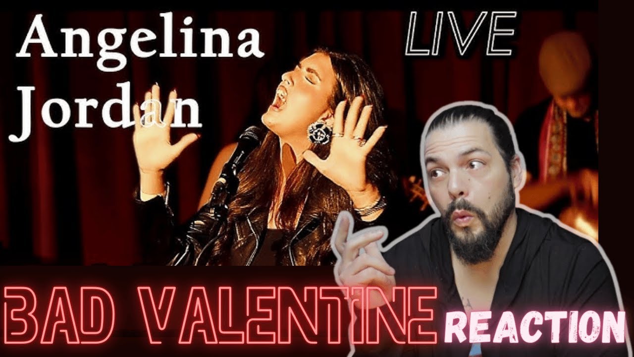 Angelina Jordan - Bad Valentine (feat. Tony Gad Live) - First Time Reaction