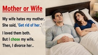 Learn English through Stories Level 3 ⭐ Mother or Wife - Improve your English | English Audio Podcas