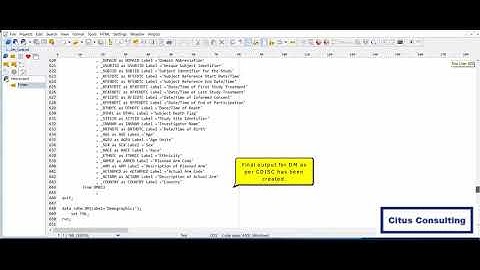 CDISC Automation Tool DEMO for SDTM and ADaM