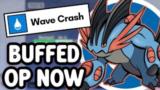 WAVE CRASH MEGA SWAMPERT WAS AN ENORMOUS BUFF | Champions OU 