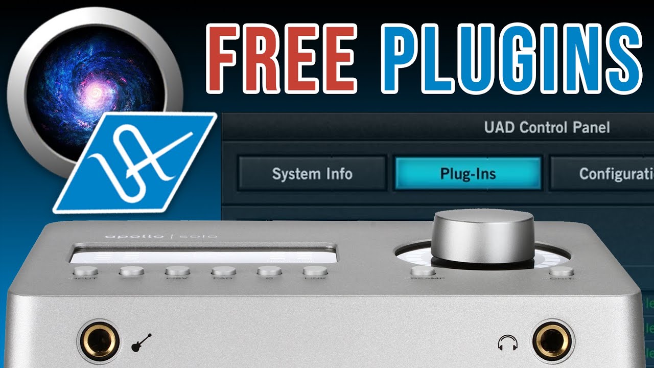 how to get free uad plugins