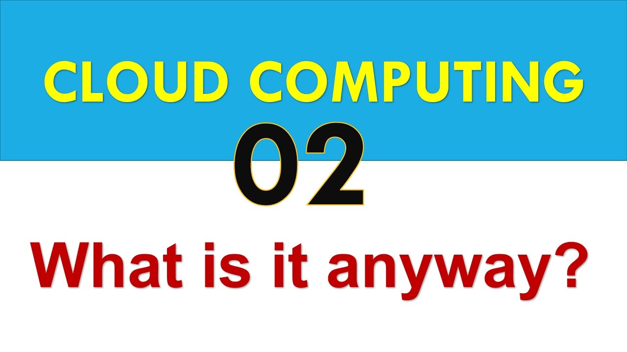 What is Cloud Computing - YouTube