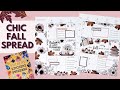 PLAN WITH ME | CHIC FALL SPREAD | THE HAPPY PLANNER