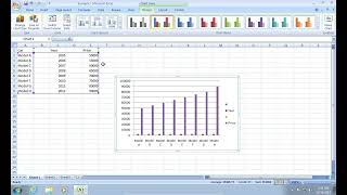 Excel: Dual Axis Chart