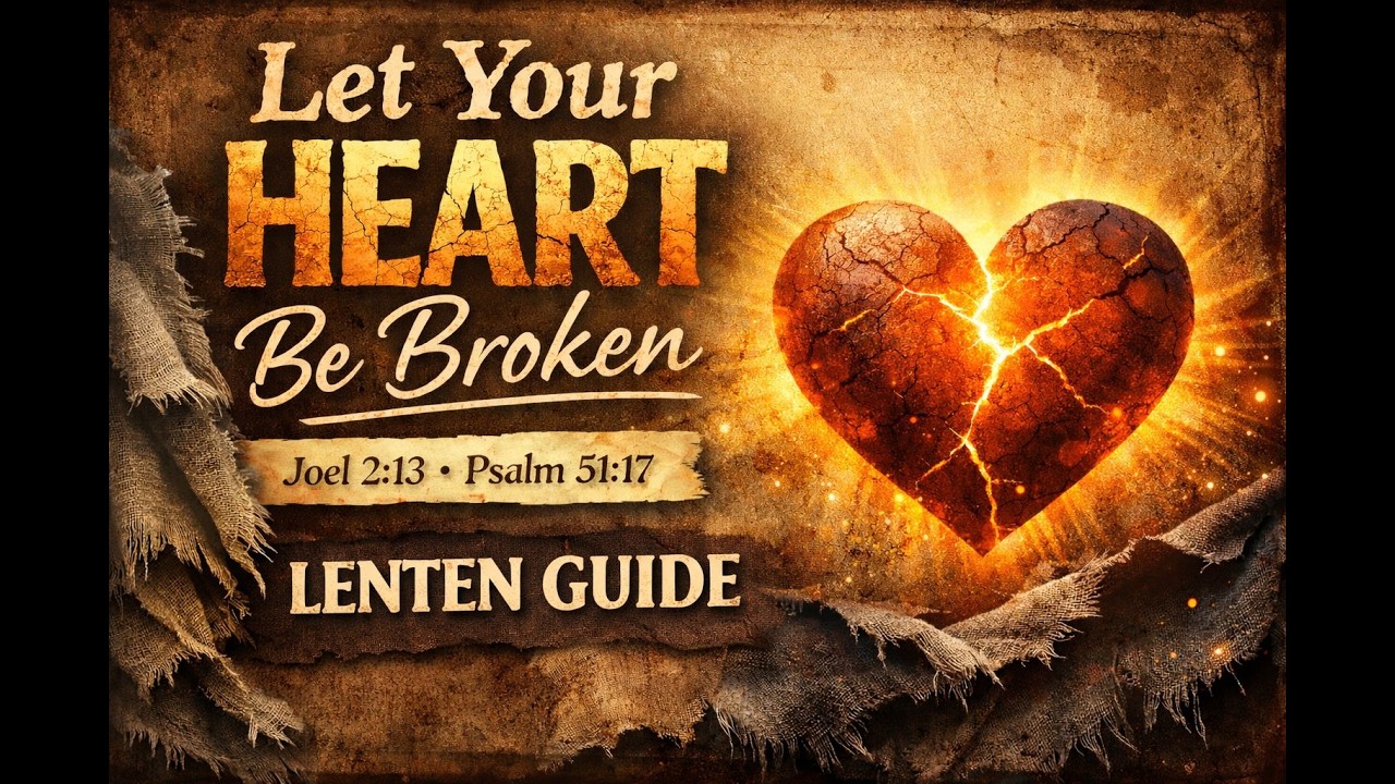 Let Your Heart Be Broken, Not Your Garments Torn| Lenten Guide | Joel 2:13, Psalm 51:17