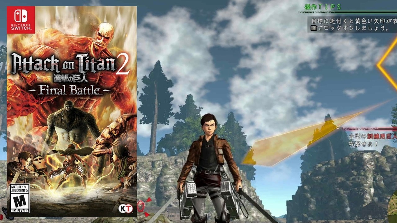Attack on Titan 2: Final Battle Gameplay | Nintendo Switch |