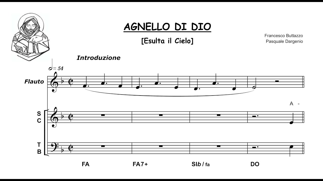 Agnello Di Dio Esulta Il Cielo F Buttazzo P Dargenio YouTube agnello-di-dio-esulta-il-cielo-f-buttazzo-p-dargenio-youtube