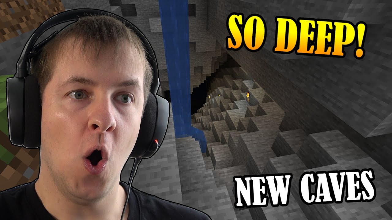 Minecraft 1.18 Hardcore Ep. 3 - First Cave Adventure