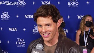 James Marsden On Making 'Enchanted' Sequel 'Disenchanted' 15 Years Later & Fan Reactions | D23 Expo