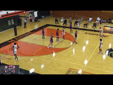 Manual High School vs. Bloomington JV Mens' Basketball
