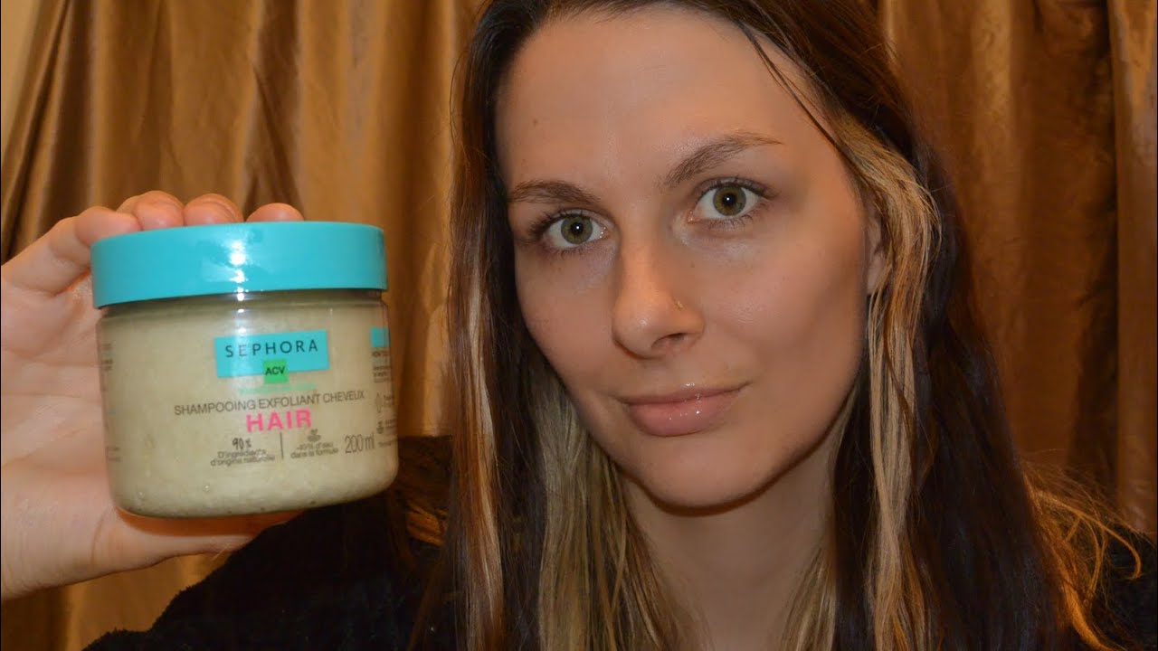 NEW Sephora Hair ACV Cleansing Scalp Scrub Review - YouTube