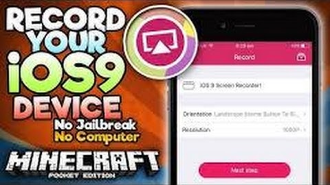 How to get screen recorder ios9/ 10 free no jailbreak (air shou best ever)