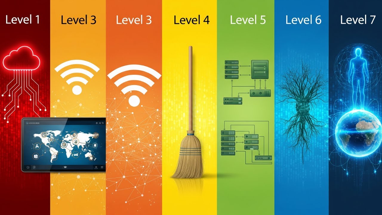 Infrastructure Level Decoding the 7 levels of internet infrastructure, which level are you ...