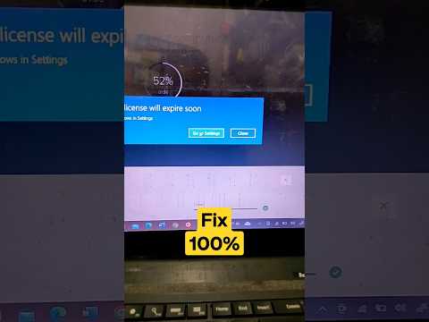 Your Windows Licence Will Expire Soon Windows 10 And 11 Problem Fix@macnitesh#laptop #windows#cpu