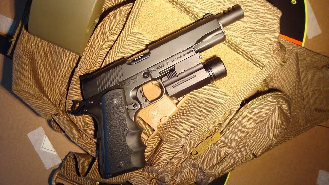 A budget alternative flashlight/laser pistol combo? Almost... YouTube