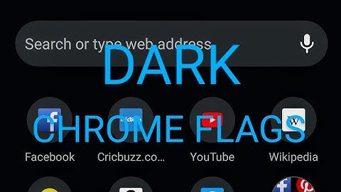 HOW TO ENABLE CHROME DARK MODE FOR UI AND WEB|simply and fully explained|chrome flags