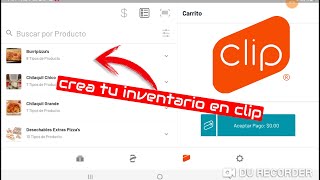 Tutorial clip crea tu inventario y registra código de barras