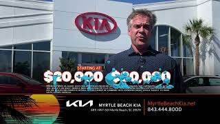 The Largest Variety Of Vehicles Priced Between $20,000-$30,000 Only At Kia of Myrtle Beach!