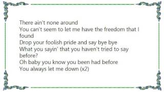 Graham Coxon - You Always Let Me Down Lyrics