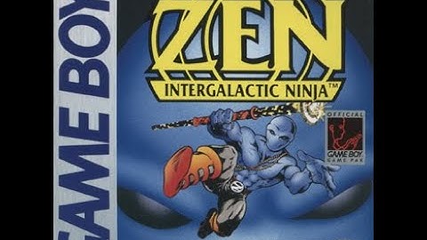 Gameboy - Zen: Intergalactic Ninja (1993) - Complete Playthrough (Whatever It Takes)