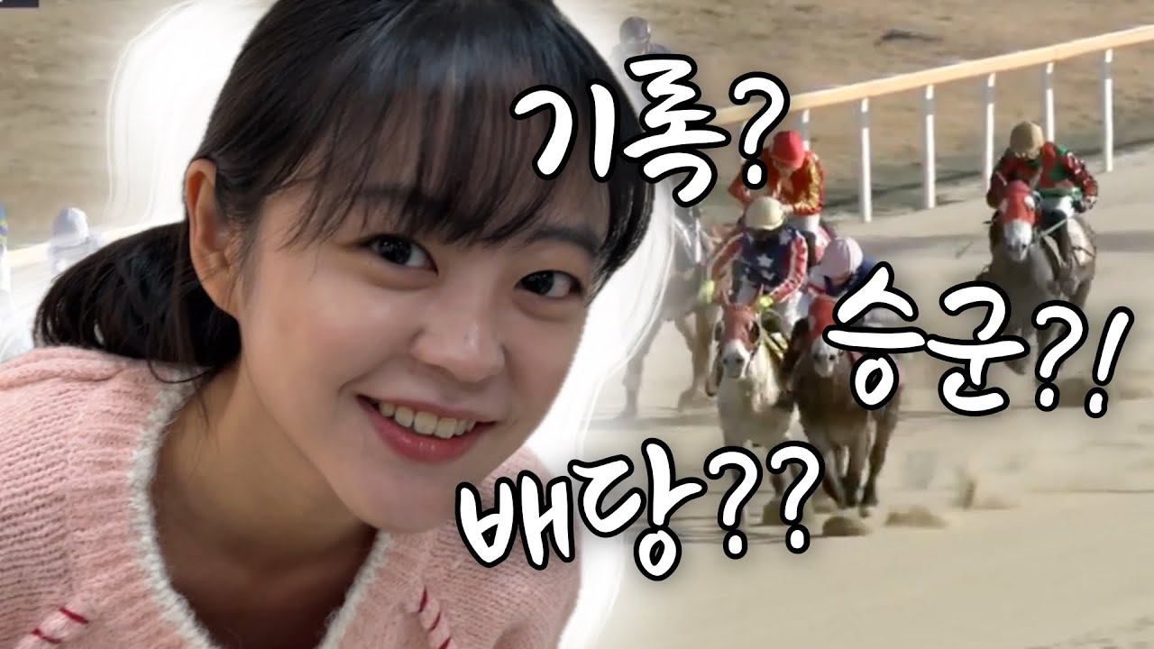 경마 할 때 미미가 보는 것? 하나 배웠지요 ~