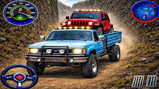 Offroad Pickup Transport Simulator 2026  Extreme Mountain Driving & Vehicle Carry | Android Gameplay screenshot 3